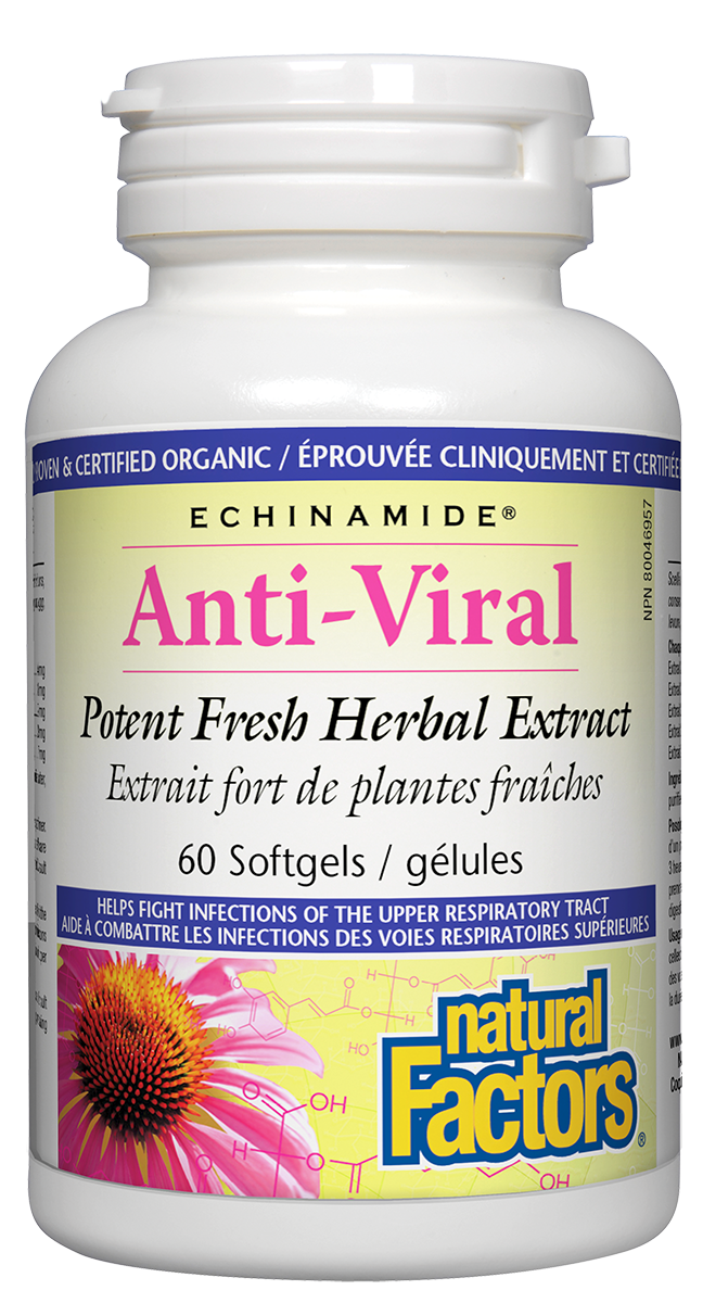 Natural Factors Echinamide Anti-viral Herbal 60sgs