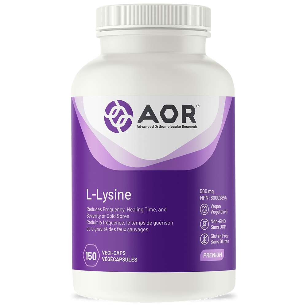 AOR L-Lysine 150 VCaps Pure Integrative Pharmacy AOR L-Lysine 150 VCaps Pure Integrative Pharmacy
