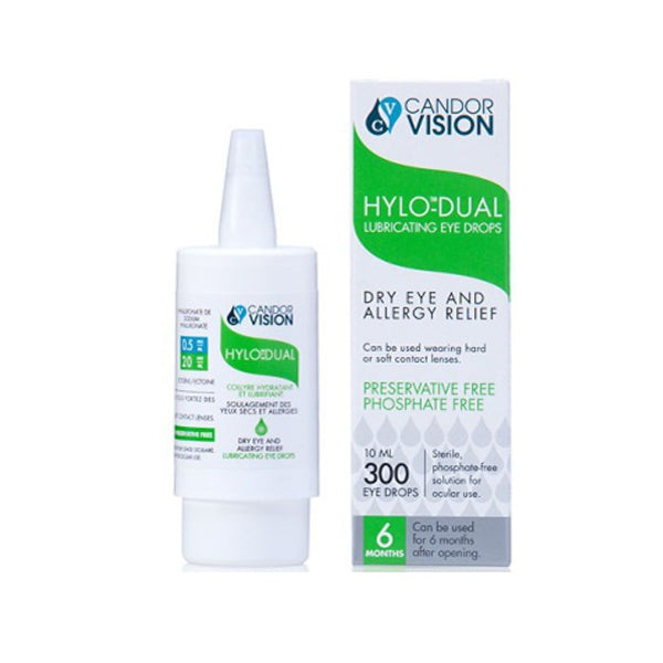 OTC CandorVision Hylo-Dual Dry Allergy and Allergy Relief 10ml