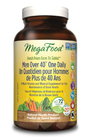 Megafood Men Over 40 One Daily 72 Tabs