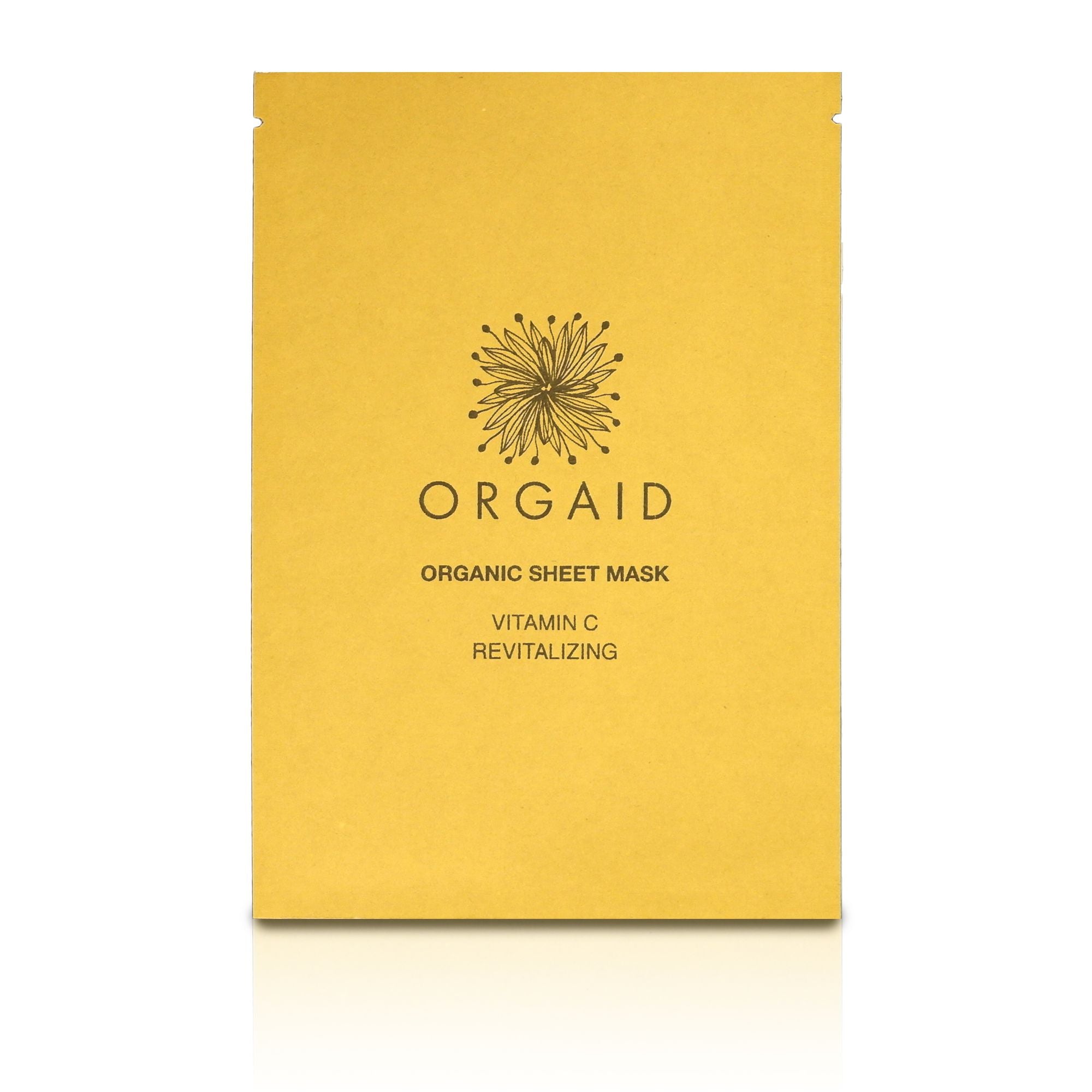 Orgaid Vitamin C & Revitalizing Organic Sheet Mask 1pc