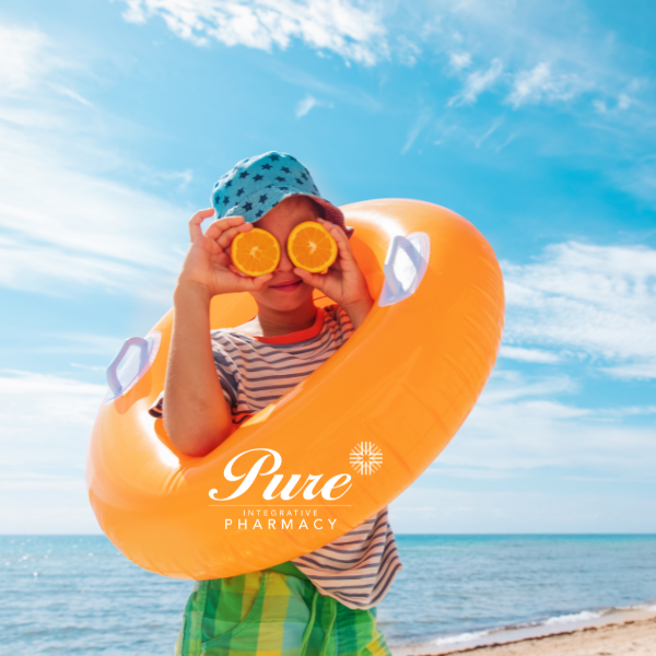 Summer sun safety with diet and antioxidants