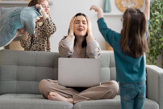 Prolonged stress can lead to hormone imbalance