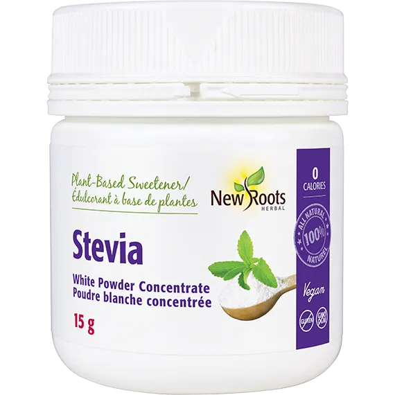 New Roots Stevia White Powder Concentrate