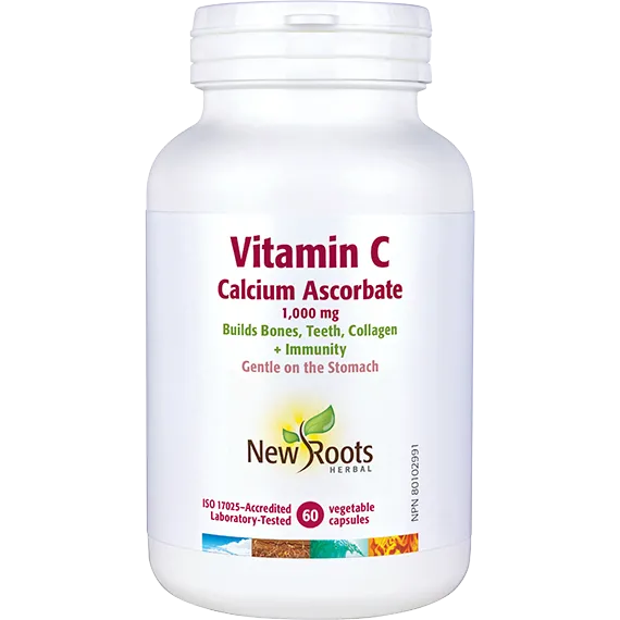 New Roots Vitamin C Calcium Ascorbate
