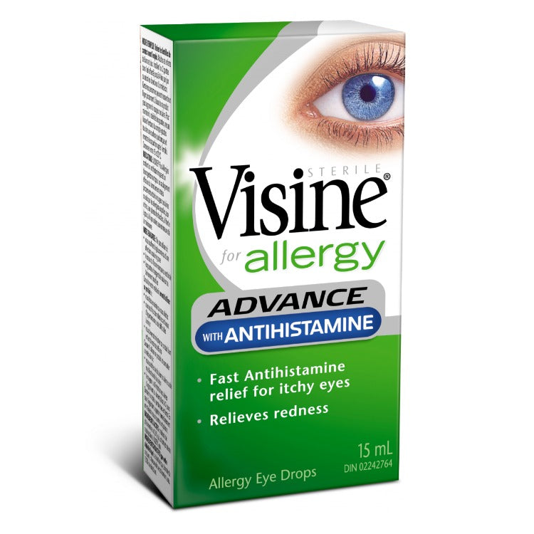 OTC Visine Advance with Antihistamine Allergy 15 ml