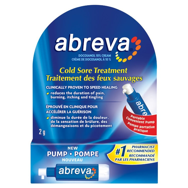 OTC Abreva Cold Sore Treatment 2g