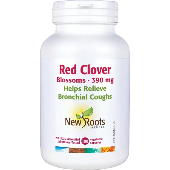 New Roots Red Clover Blossoms