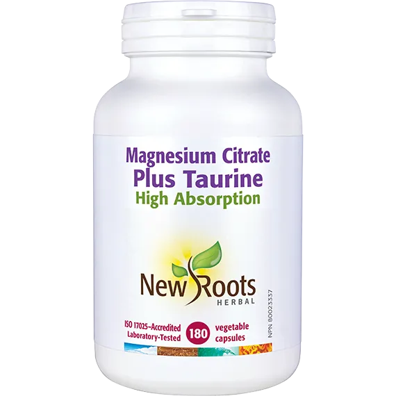 New Roots Magnesium Citrate Plus Taurine