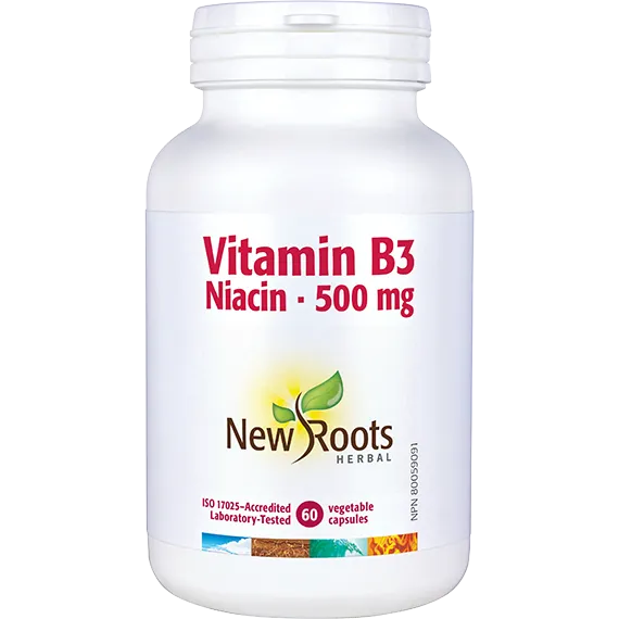 New Roots Vitamin B3 Niacin