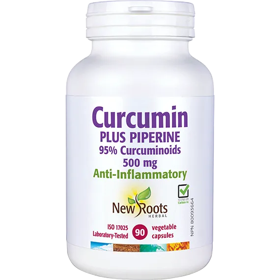 New Roots Curcumin Plus Piperine