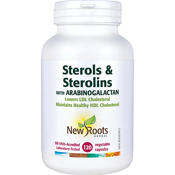 New Roots Sterols & Sterolins with Arabinogalactan