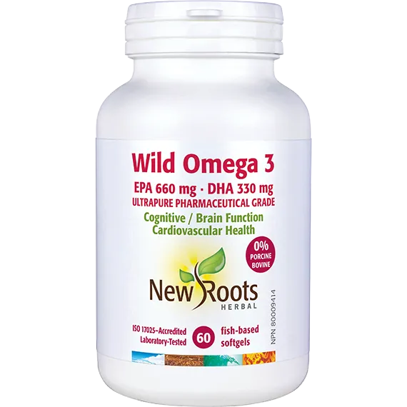 New Roots Wild Omega 3 EPA/DHA