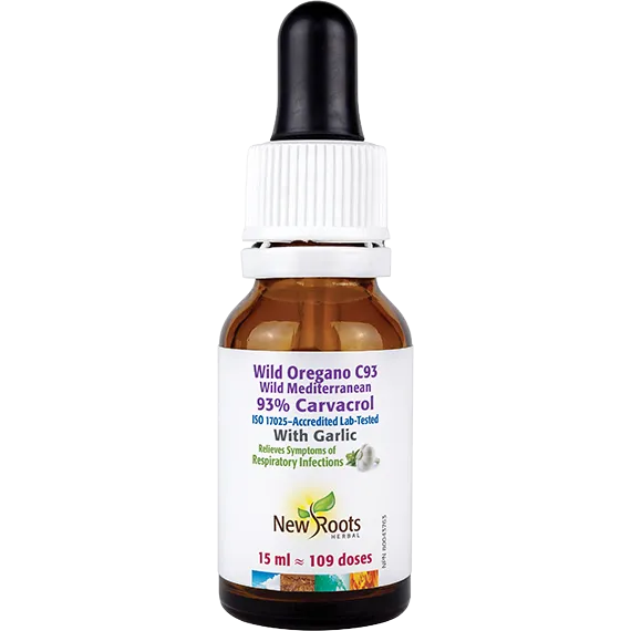 New Roots Wild Oregano C93 With Garlic