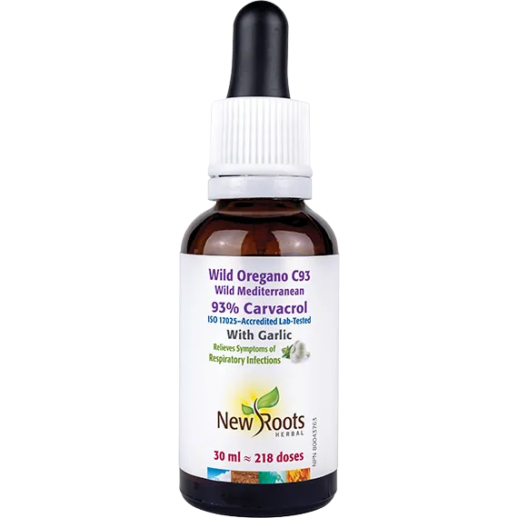 New Roots Wild Oregano C93 With Garlic