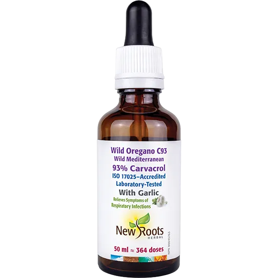 New Roots Wild Oregano C93 With Garlic