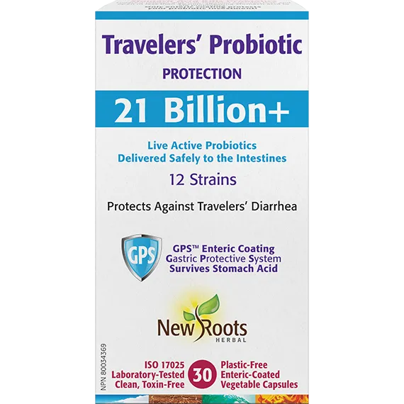 New Roots Travelers’ Probiotic