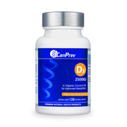 Canprev D3 2500iu Organic Coconut Oil