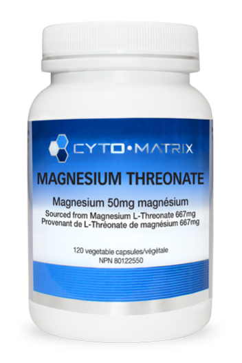 Cyto-Matrix Magnesium Threonate 120vcaps