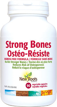New Roots Strong Bones Boron-Free Formula 180capsules