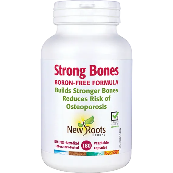 New Roots Strong Bones Boron-Free Formula