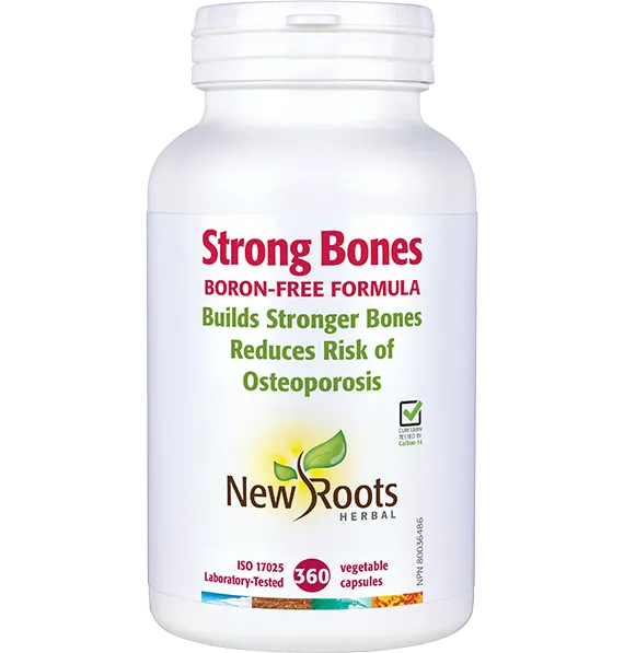 New Roots Strong Bones Boron-Free Formula