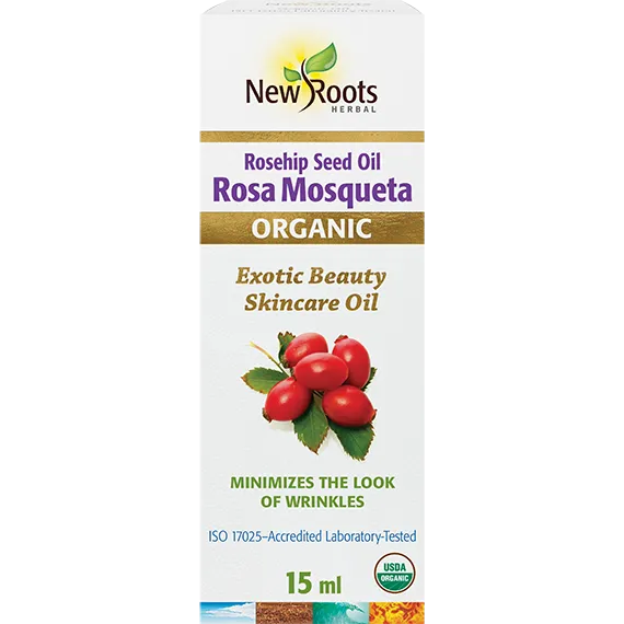 New Roots Rosehip Seed Oil Rosa Mosqueta