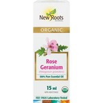 New Roots Rose Geranium Essential Oil