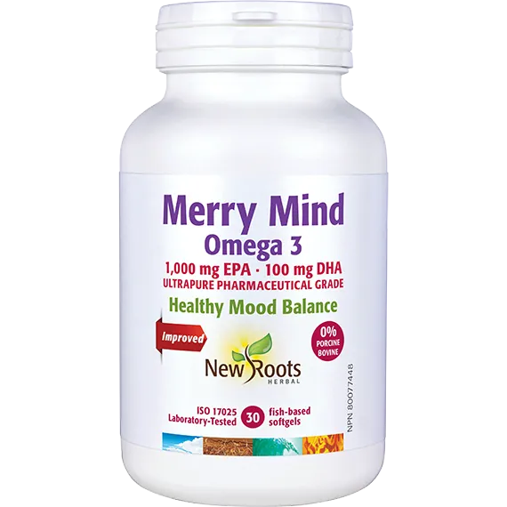 Merry Root New Roots Merry Mind Omega 3 – Pure Integrative Pharmacy
