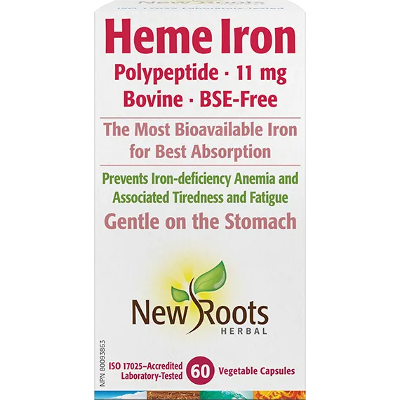 New Roots Heme Iron (Bovine)