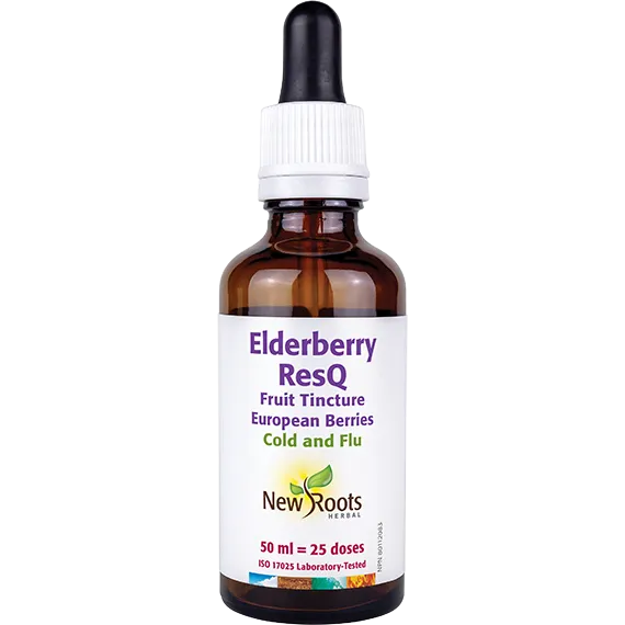 New Roots Elderberry ResQ Fruit Tincture