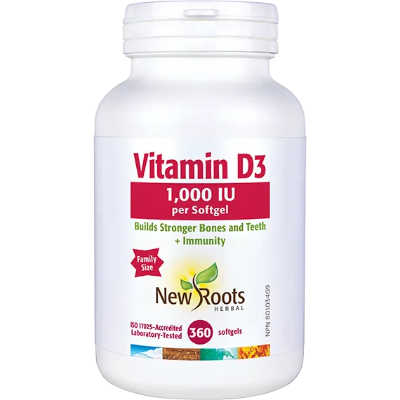 New Roots Vitamin D3