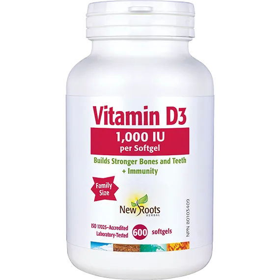 New Roots Vitamin D3