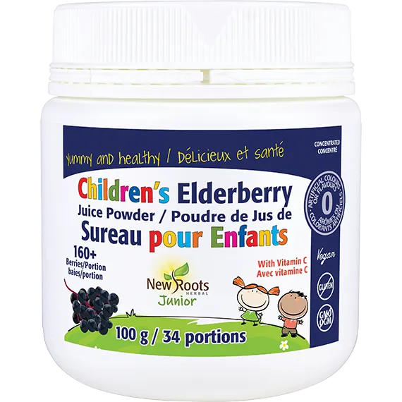 New Roots Children’s Elderberry Juice Powder
