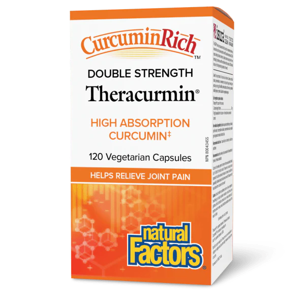 Natural Factors Theracurmin Curcuminrich Double Strength 120 Veggiecaps