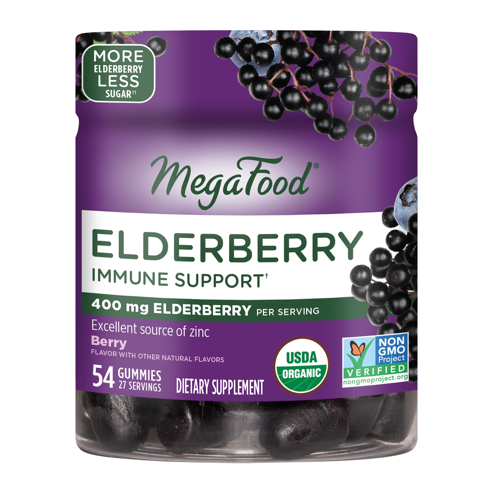 Megafood Elderberry 90Gummies