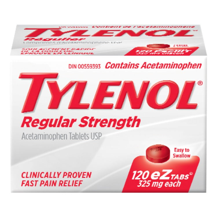 OTC Tylenol Regular Strength 325 mg 24 Tabs