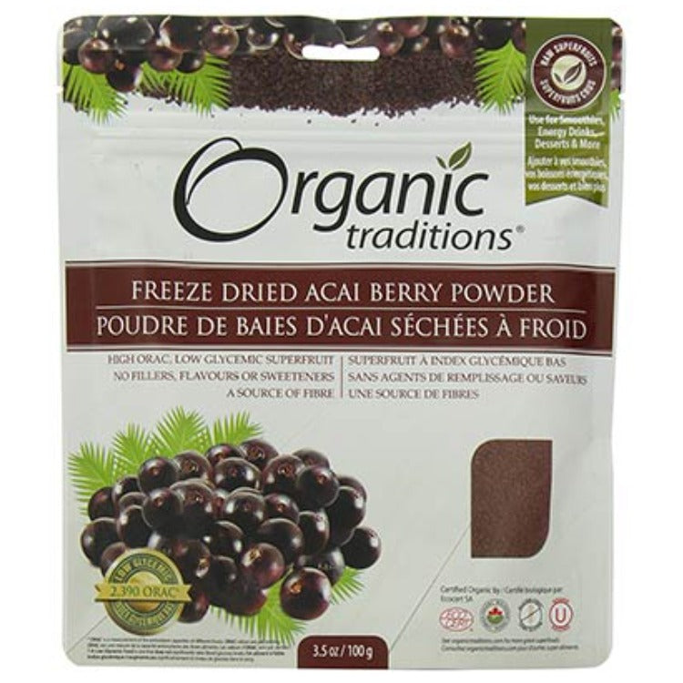 Organic Traditions Acai Berry Powder 100g