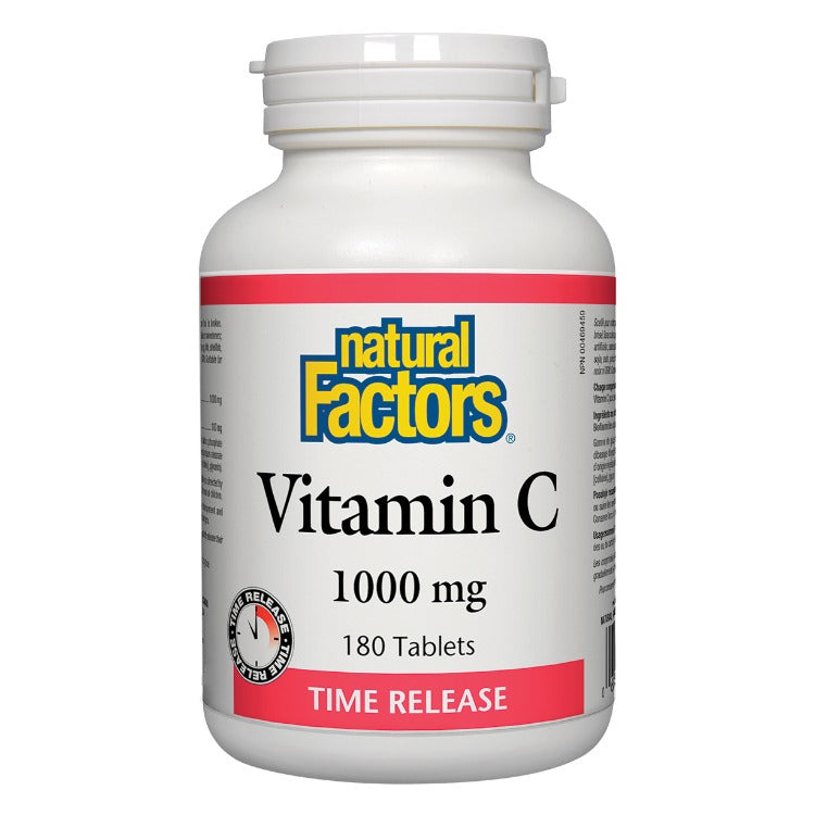 Natural Factors Vitamin C 1000mg TR 180 Tabs