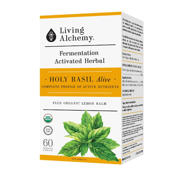 Living Alchemy HOLY BASIL Alive