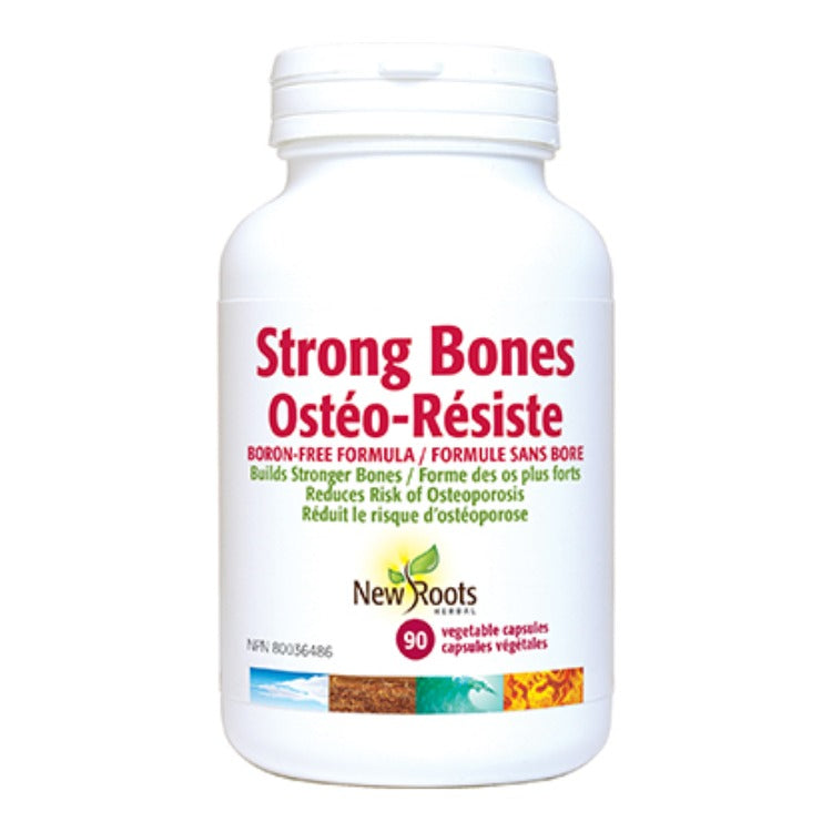 New Roots Strong Bones Boron-Free Formula 180capsules