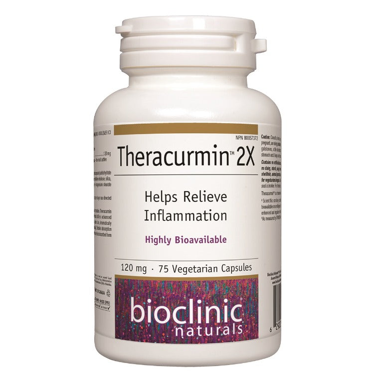 Bioclinic Theracurmin 2 X 120mg 75 VCaps