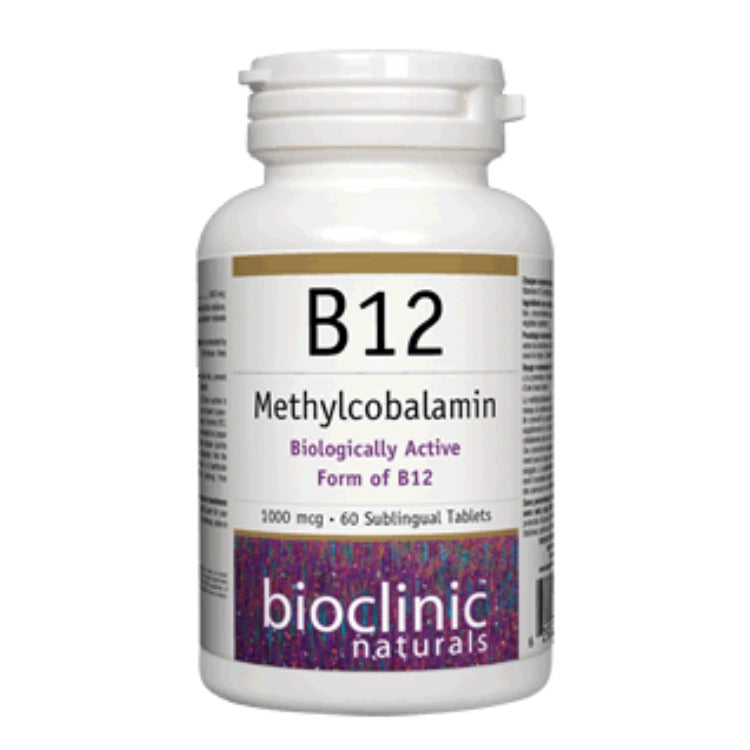 Bioclinic B12 Methylcobalamin 1000mcg 60 Tabs