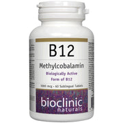 Bioclinic B12 Methylcobalamin 5000mcg 60 Tabs
