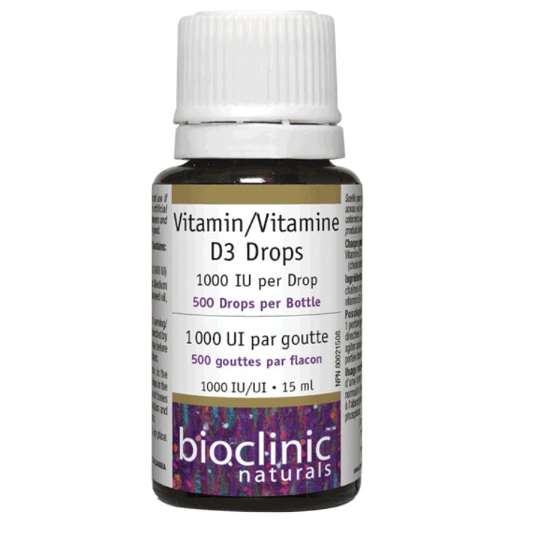 Bioclinic Vitamin D3 1000IU 15ml