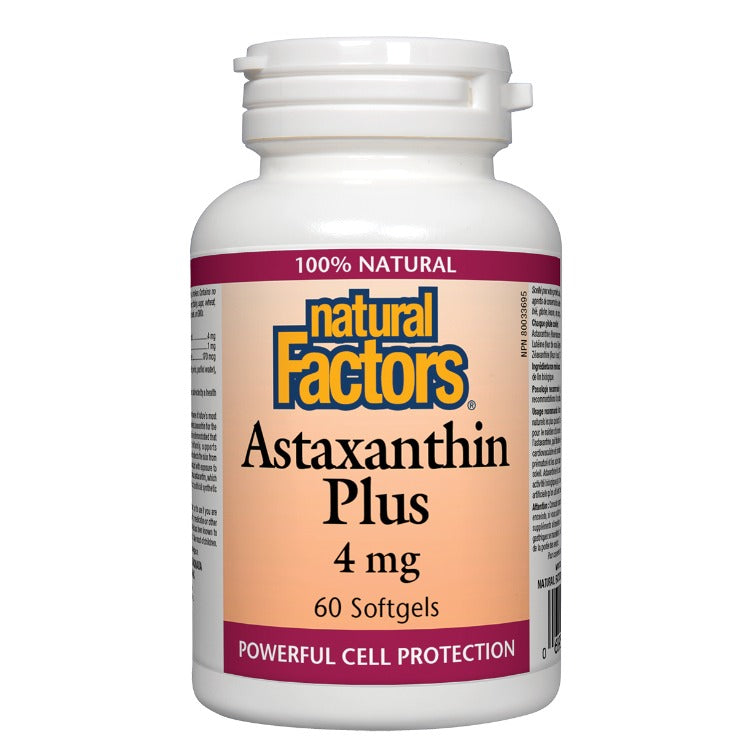 Natural Factors Astaxanthin Plus 60sgs