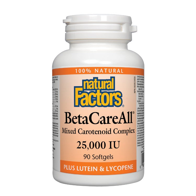 Natural Factors BetaCareAll 90 Sgs