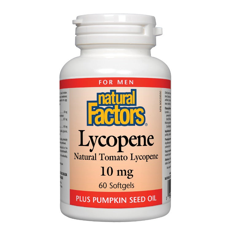 Natural Factors Lycopene 10mg 60sgs