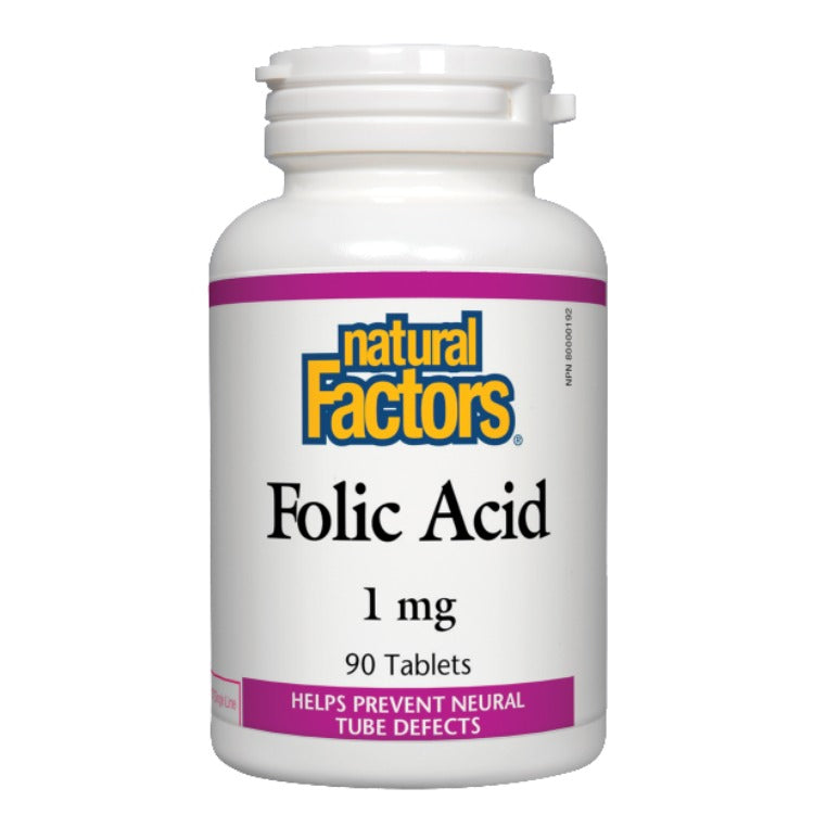 Natural Factors Folic Acid