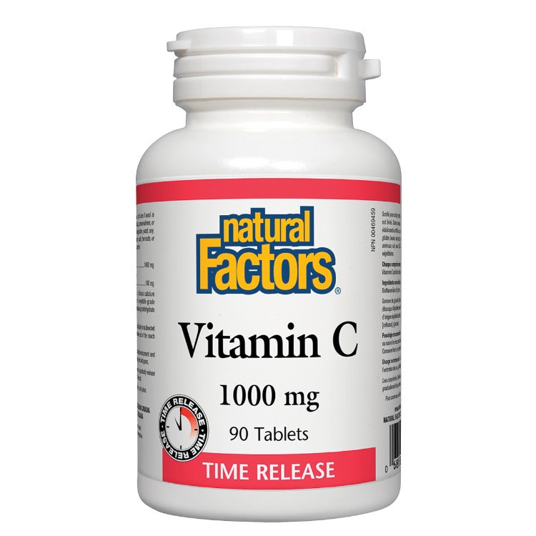 Natural Factors Vitamin C 1000mg Time Release 90tabs